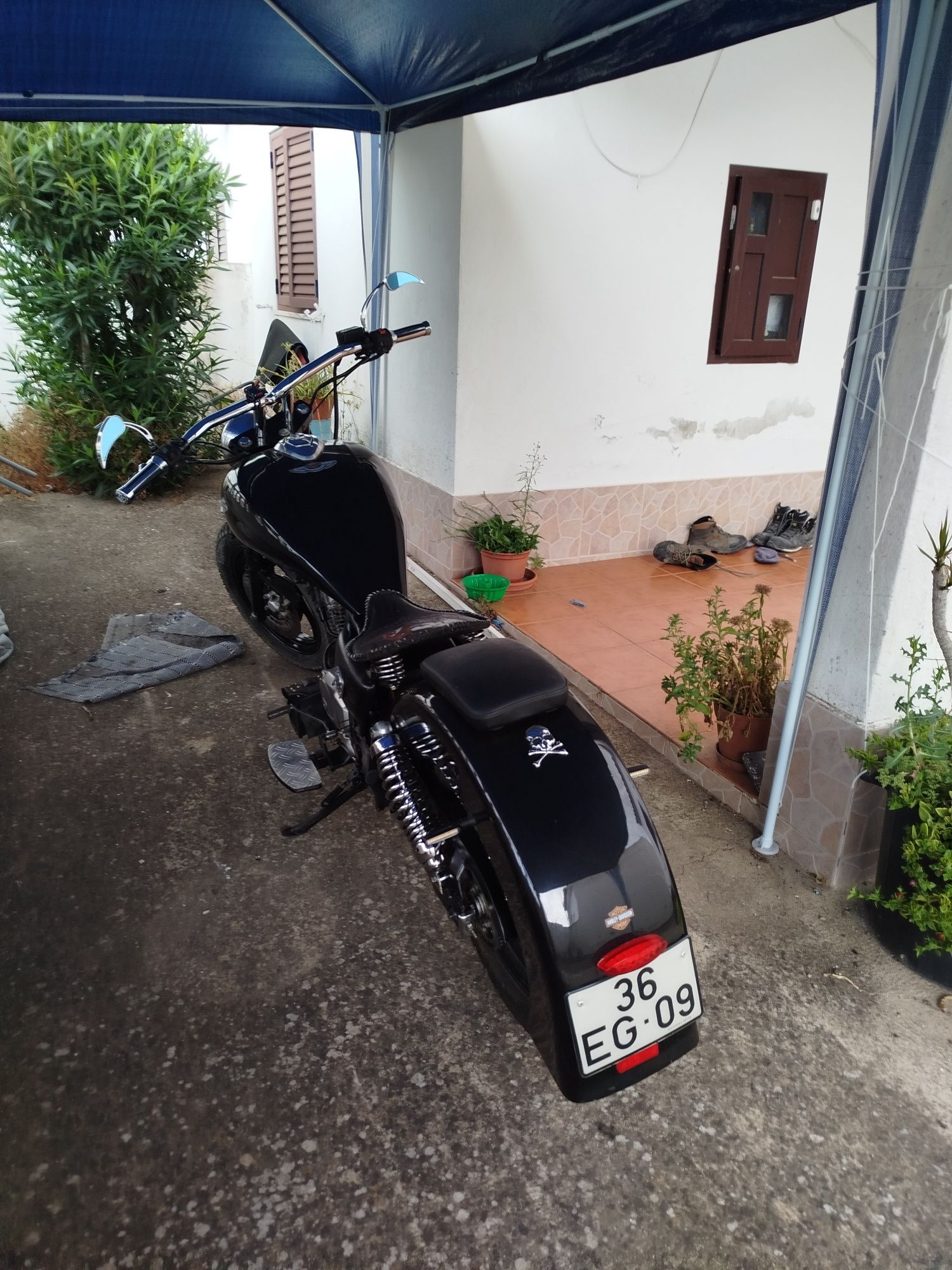 Chopper 125 costumizada