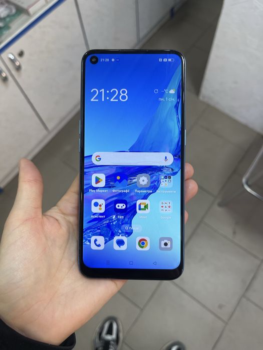 Мобільний телефон OPPO A53s 4/128GB швидка зарядка