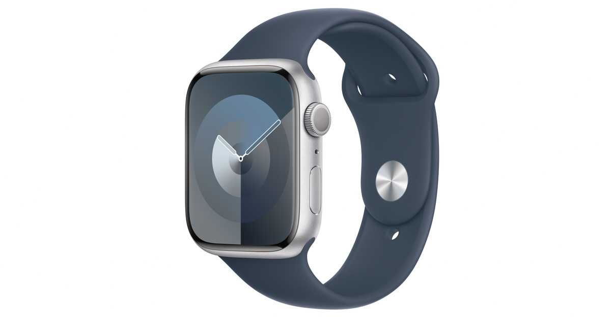 Nowy Apple Watch 9 45mm Gps Black Starlight Storm 1549 CentralGsm