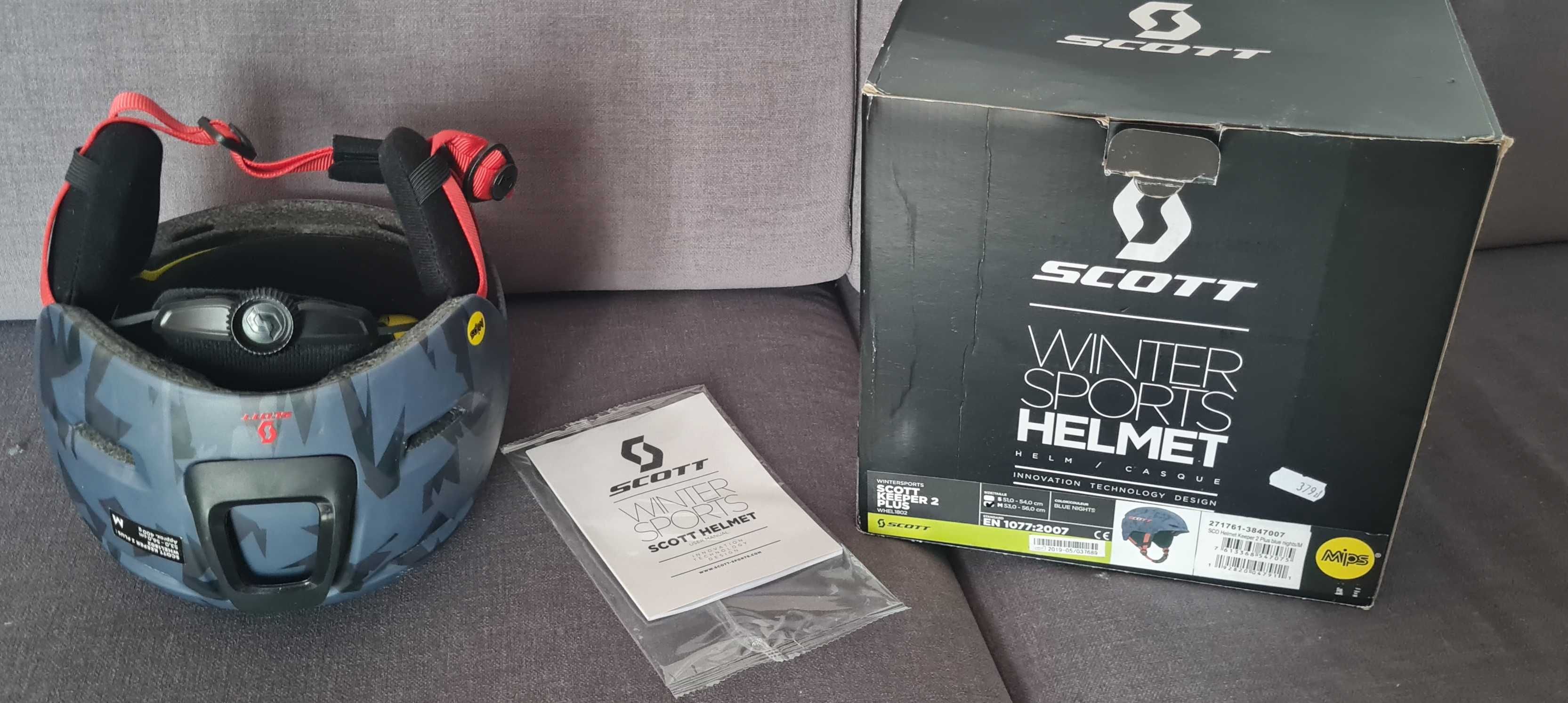 Kask narciarski chłopięcy Scott Keeper 2Plus