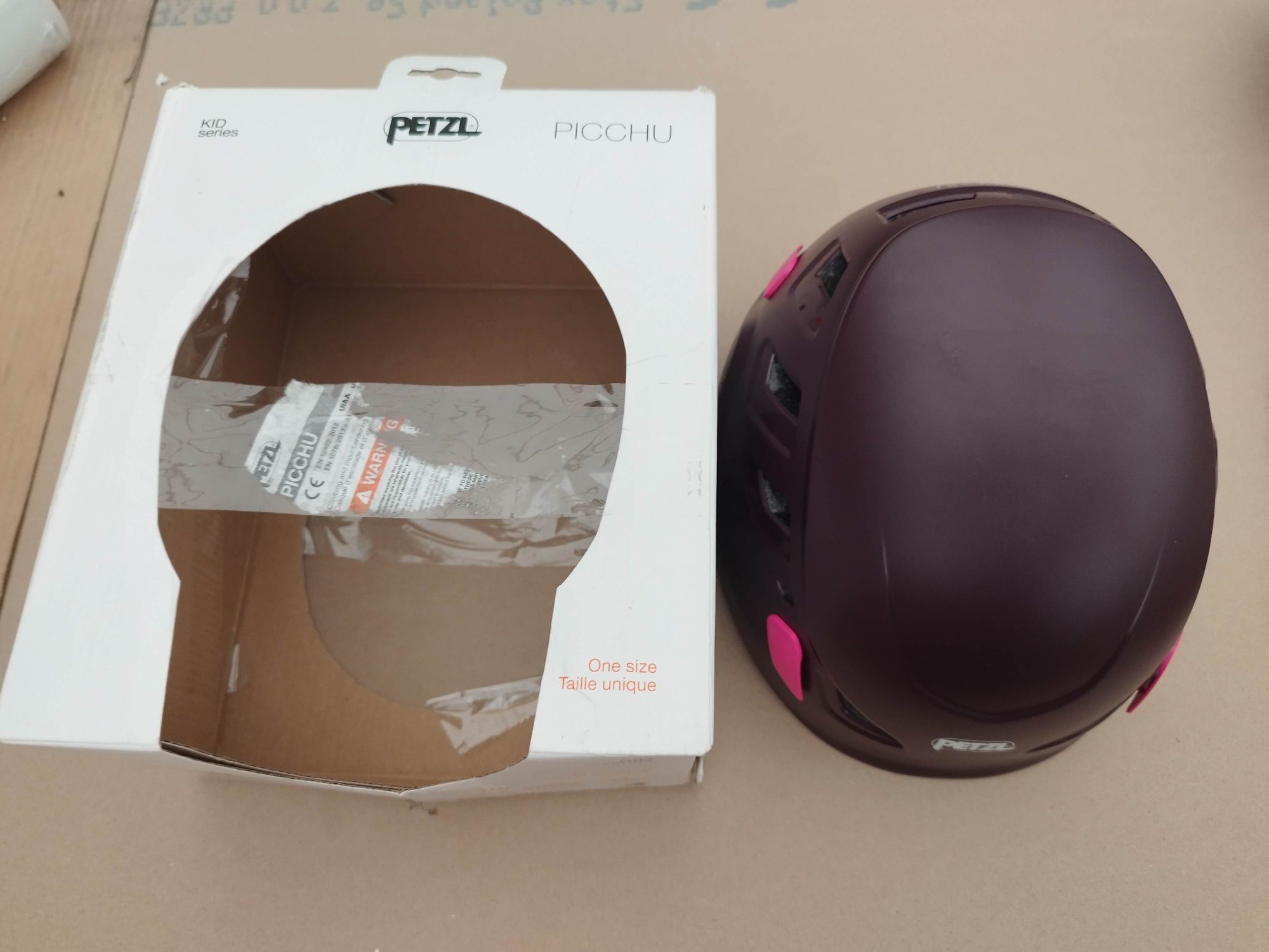 Petzl Picchu kask wspinaczkowy rowerowy dziecięcy viaferraty wspinanie