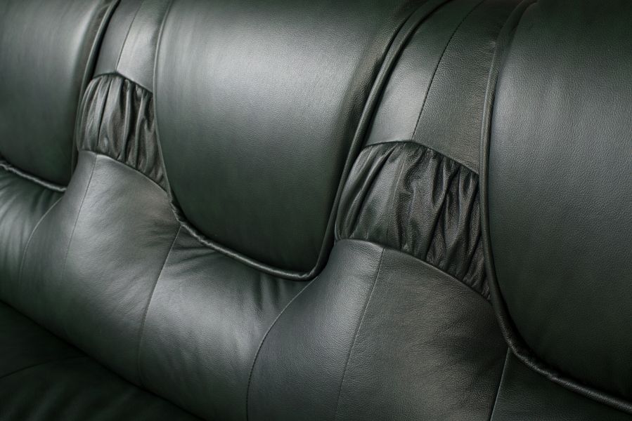 Классический кожаный диван Гризли (Грізлі). Шкіряний диван, доставка