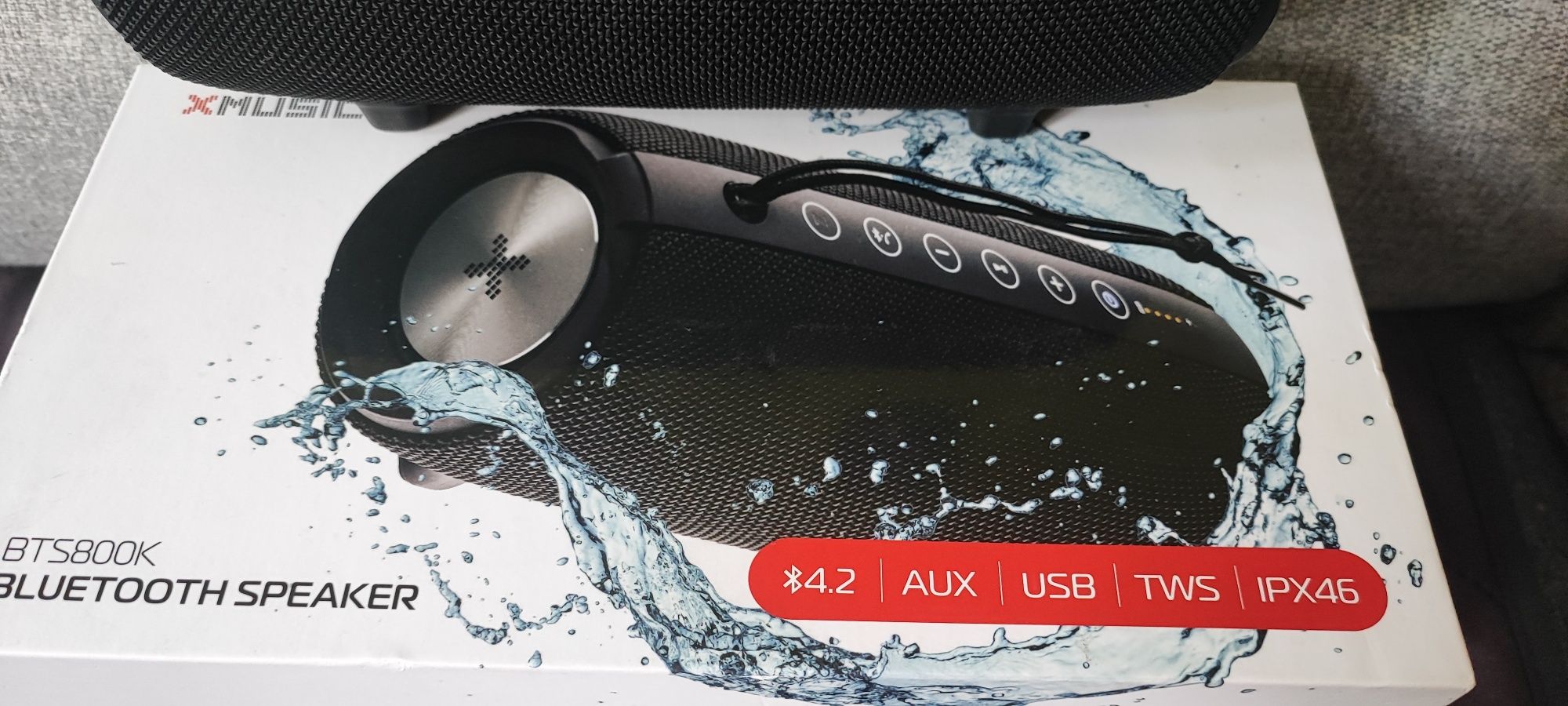 Głośnik przenośny + radio bluetooth