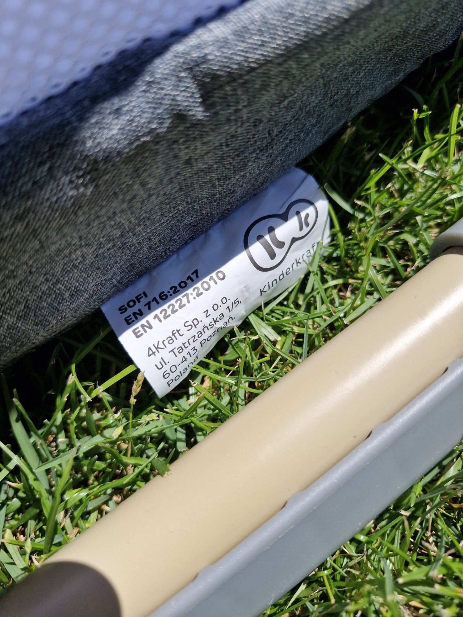 łóżeczko turystyczne Kinderkraft Sofi