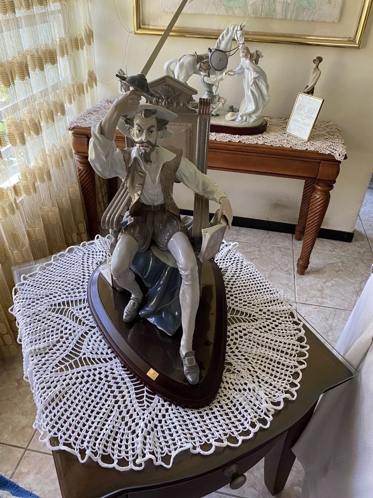 Фарфоровая статуэтка Дон Кихот Лладро.  Lladro