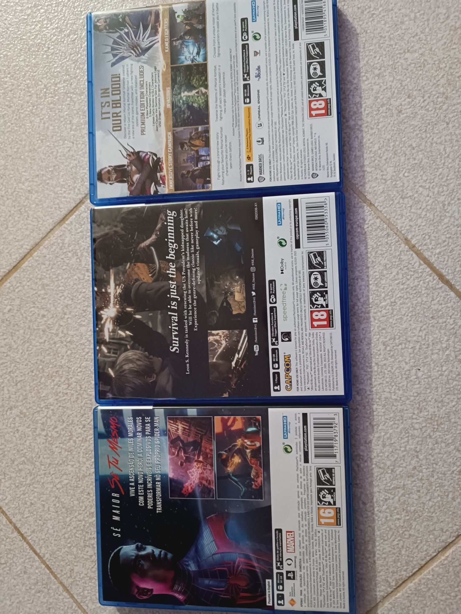 Jogos usados PS4 e PS5