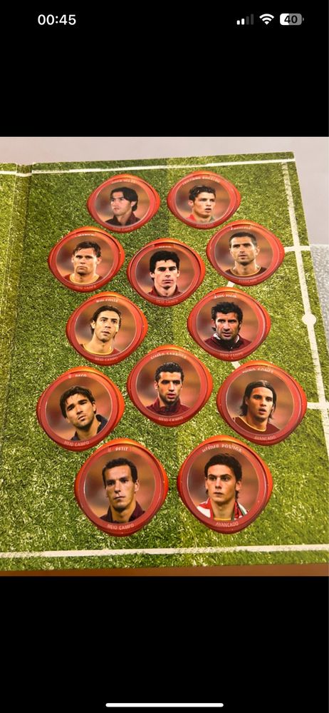 Coleção Seleção Portugal Euro 2004 Galp