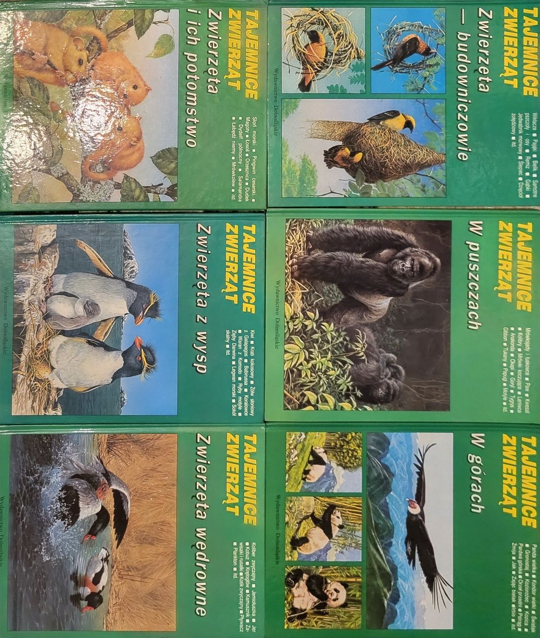 20 książek z serii tajemnice zwierząt