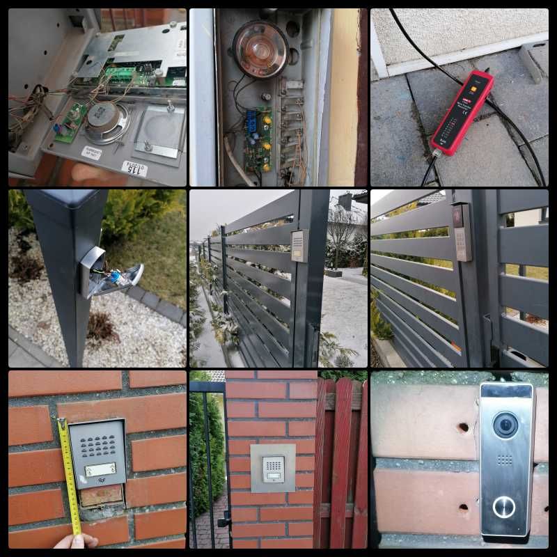 Bramy, domofony, awarie elektryczne 24/7, instalacje elektryczne