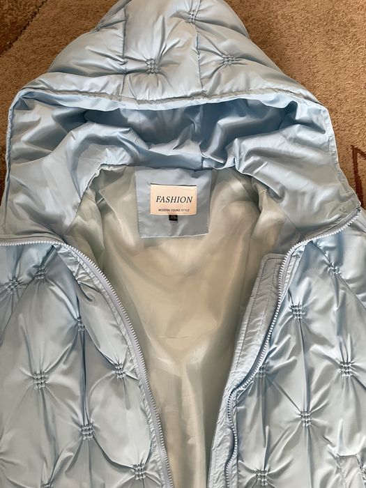 НОВА Жіноча голуба куртка розмір XXL