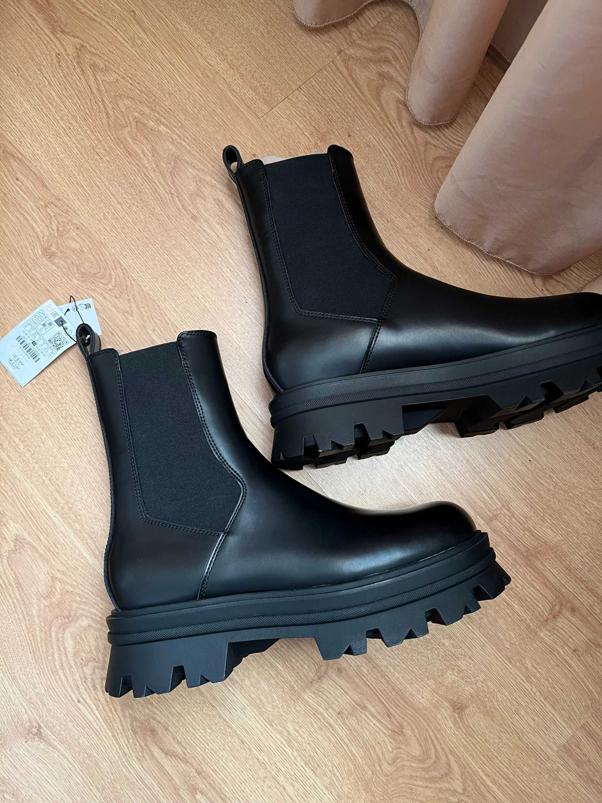 Чоловічі черевики челсі Zara 43