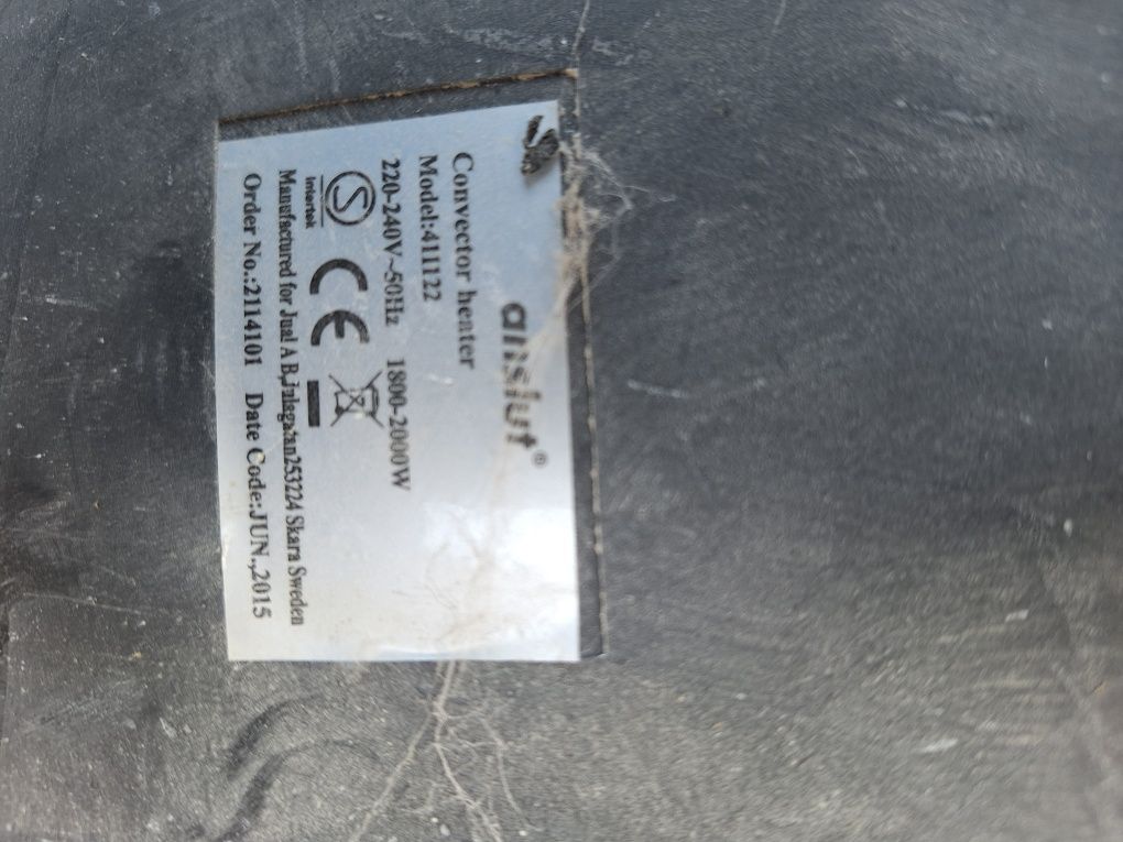 Grzejnik elektryczny anslut 2000w