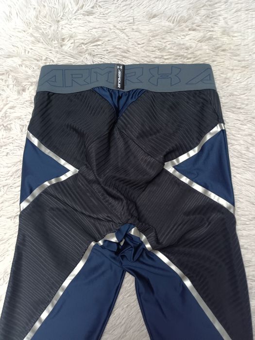 Legginsy termoaktywne męskie under armour project rock rozmiar m