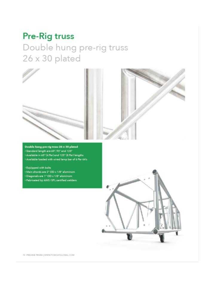 Truss Tom Cat Dual Pre Rig