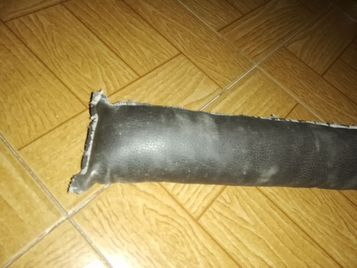 Rolo/Chouriço  Pele e interior pano /tapa frio debaixo das portas