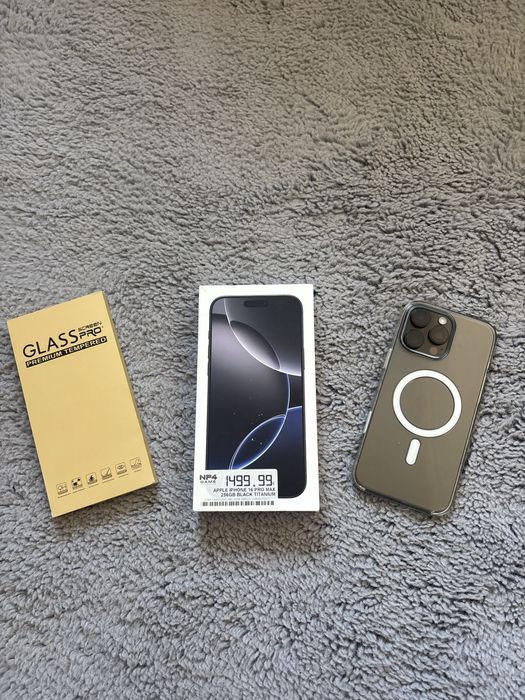 iPhone 16 Pro Max - 256GB Black Titanium