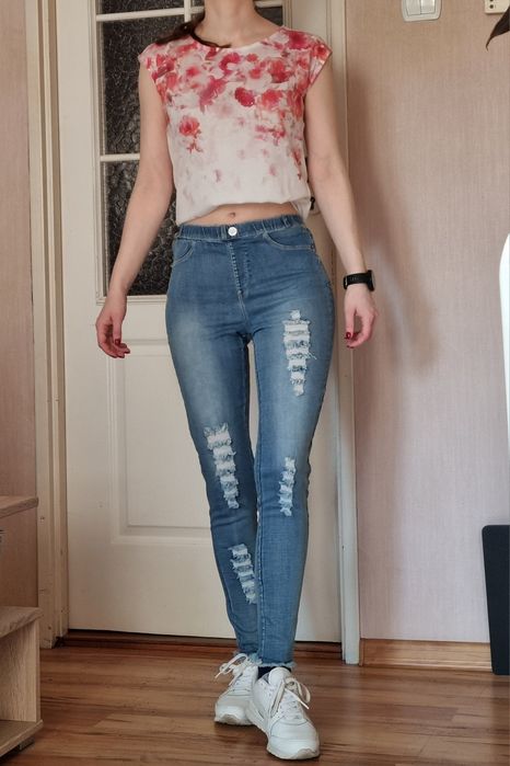 Leginsy ala jeansy gatta xs 34