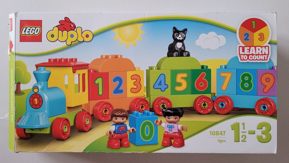 LEGO Duplo 10847 Pociąg z cyferkami