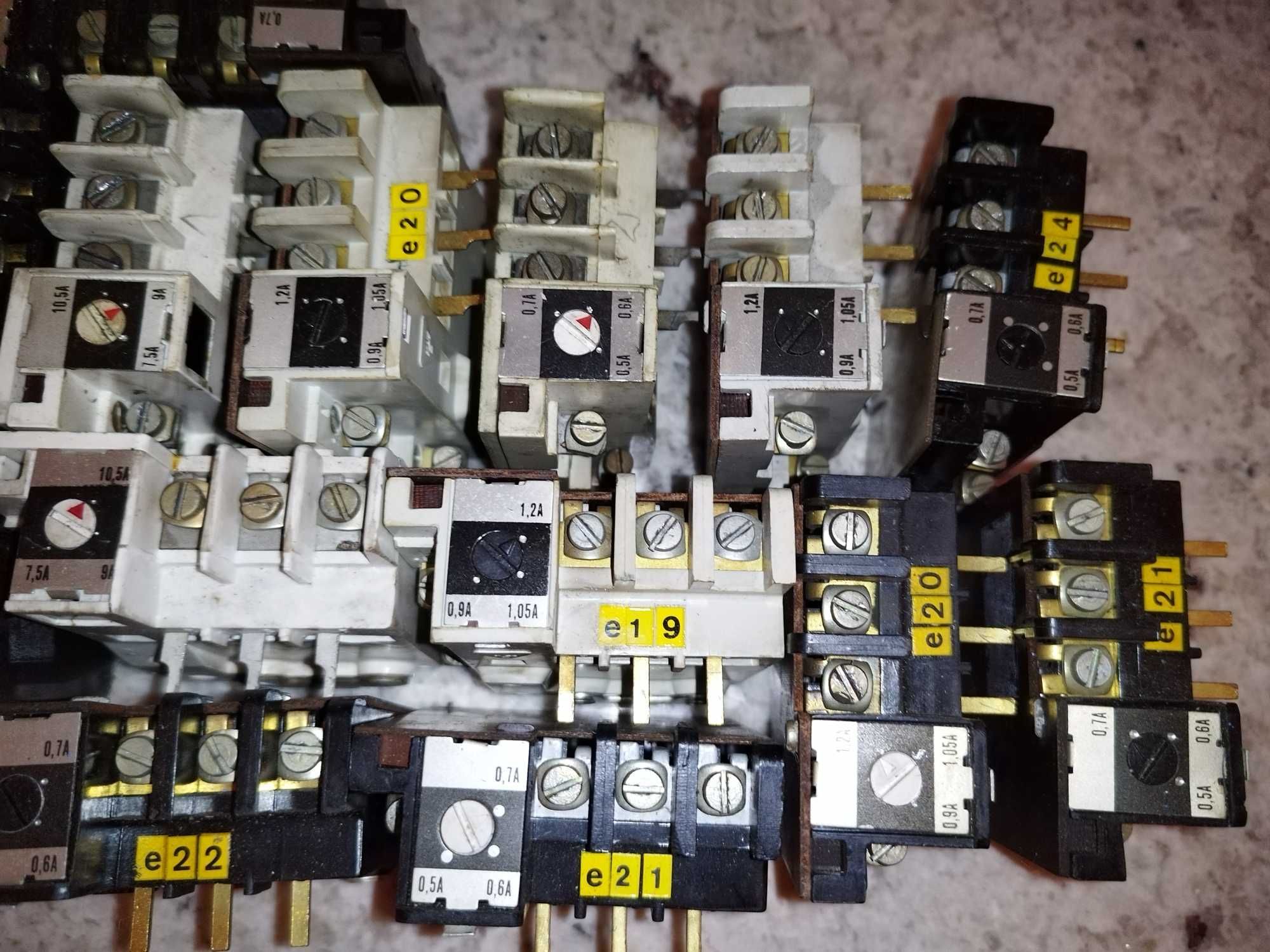 14 szt zabezpieczenia termiczne FAEL PSM-1 i P-16