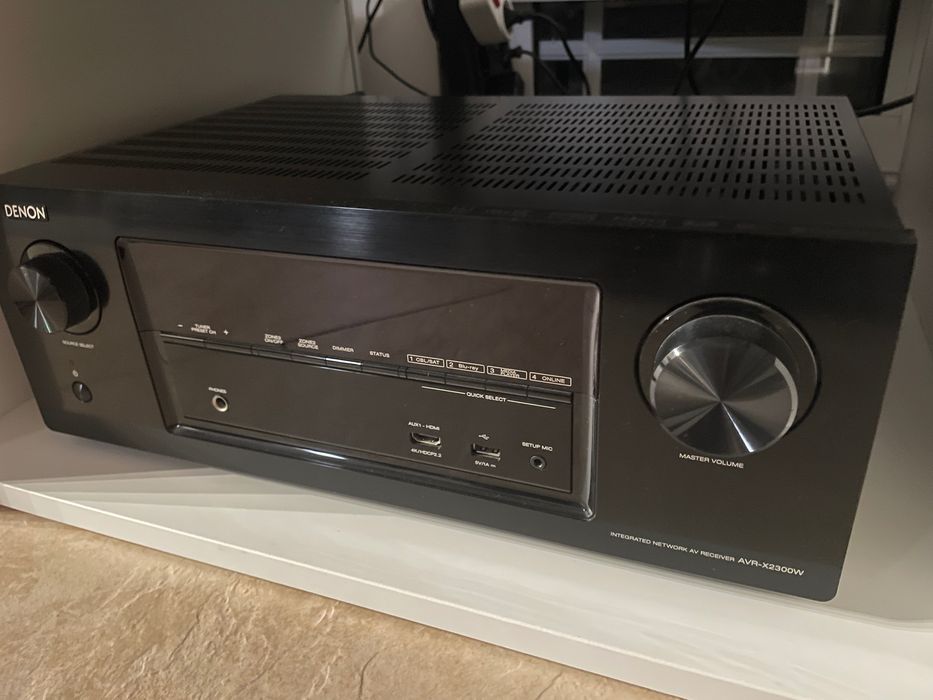 Amplificador Denon AVR-X2300W 7.2 4K