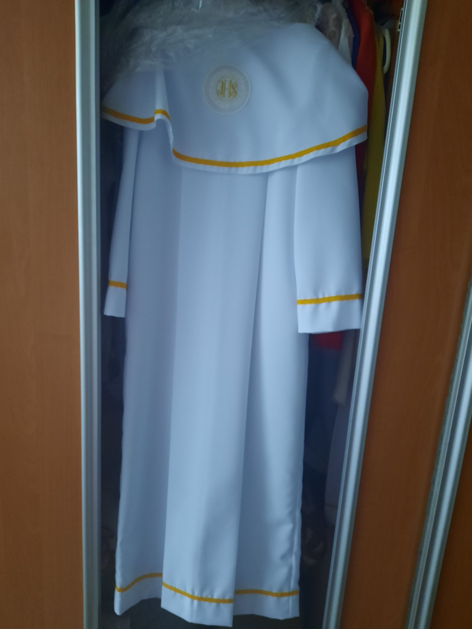 Alba komunijna sukienka św. FLORIANA CHORZÓW 134 140