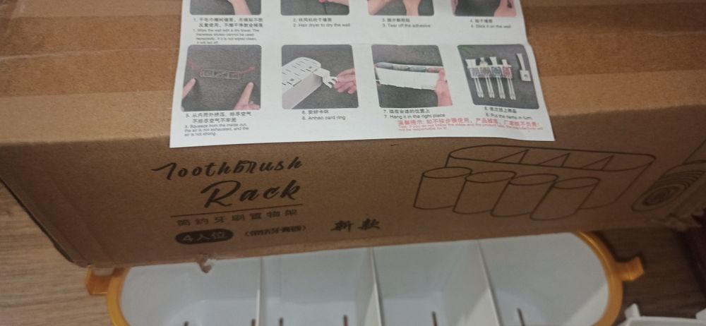 Zestaw łazienkowy# nowy# organizer