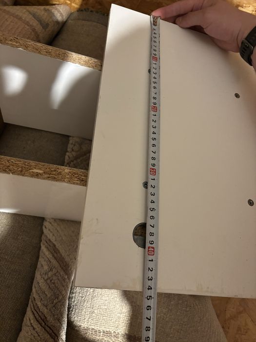 Półki białe 100cm i 102cm