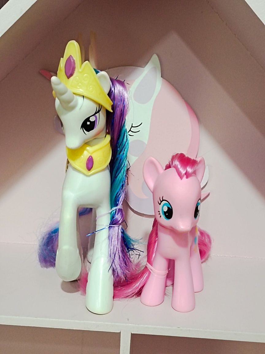 My Little Pony Zestaw Crystal Empire Celestia Pinkie G4 Hasbro unikat