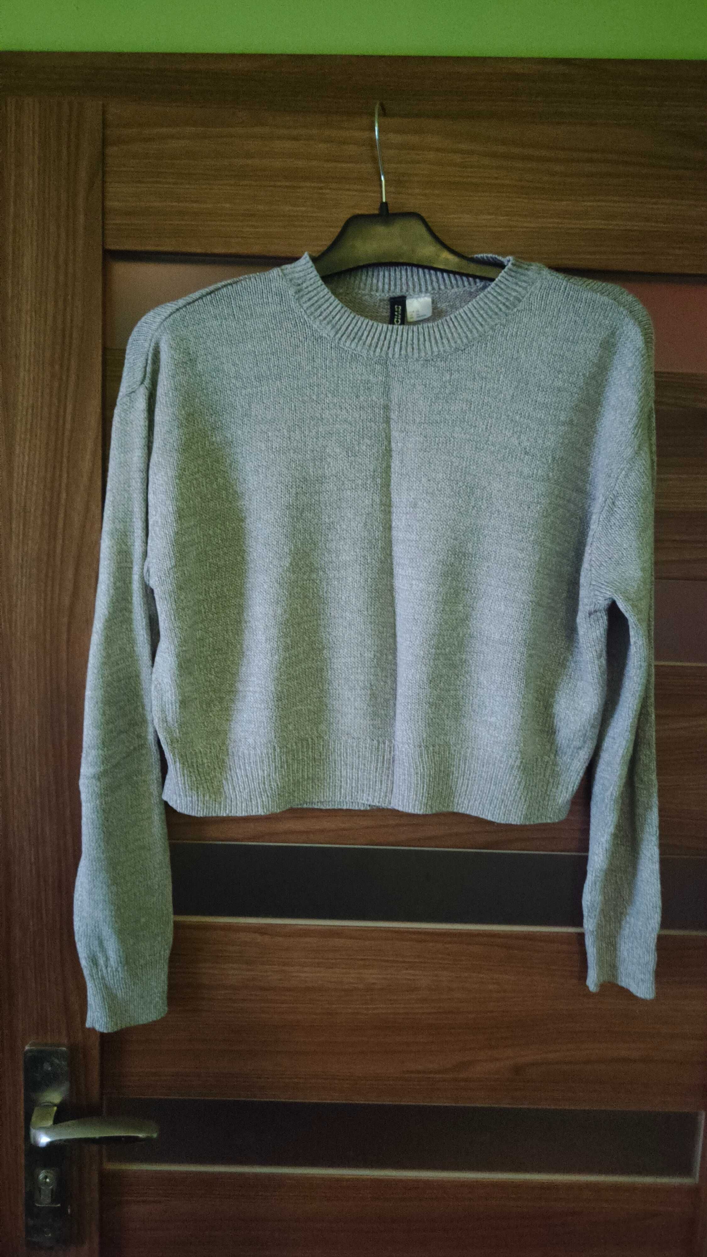 Szary sweterek sweter XS