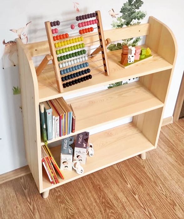 Regał montessori regał na zabawki