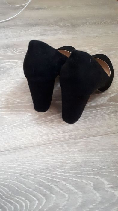 Туфли классические черные 8 см каблук