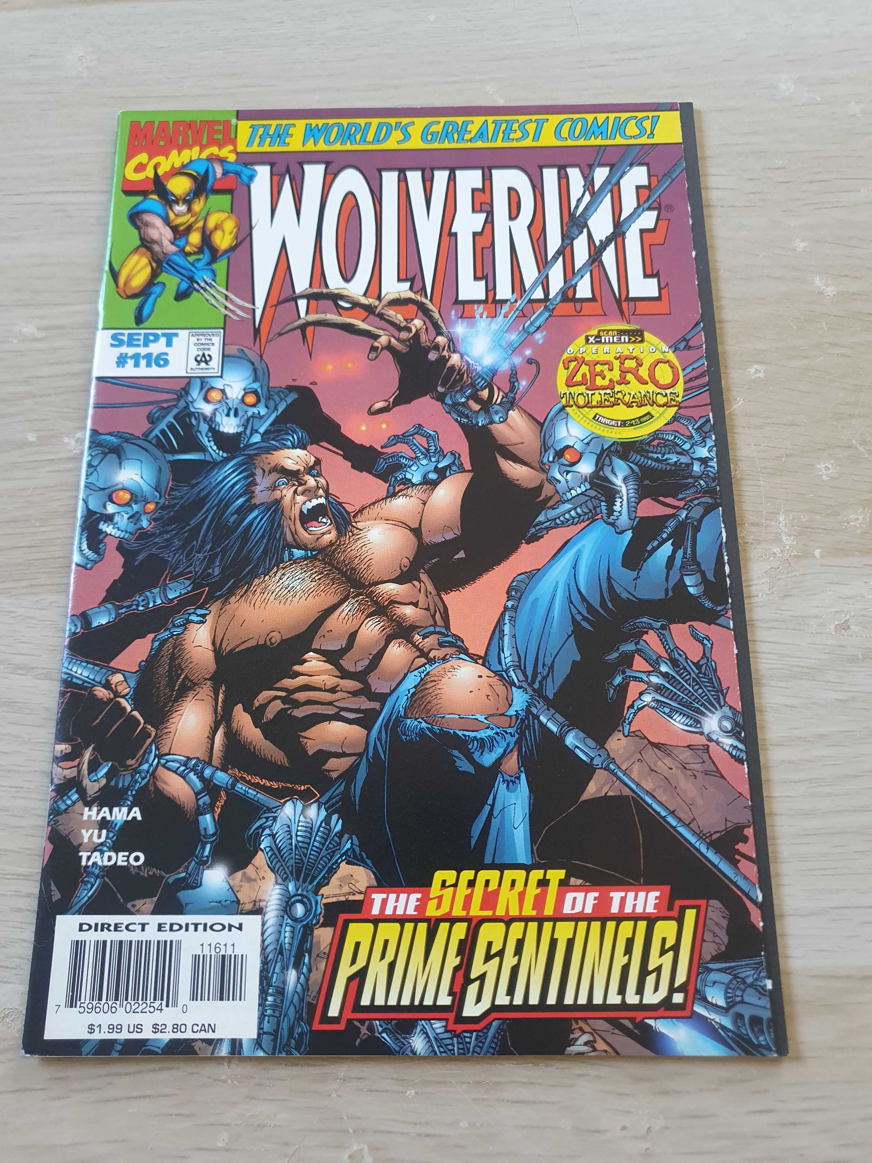 Wolverine vol. 1: 115-117 (1997) - Zero Tolerance (ZM24)
