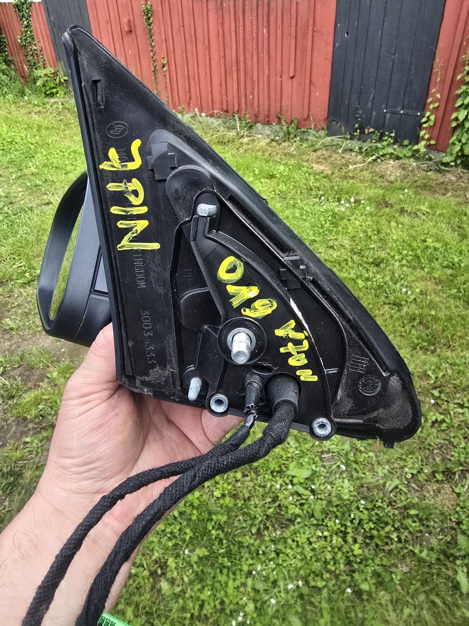Lusterko Lewe Volvo V70II S60 2004 Rok  7 Pin Kolor 019