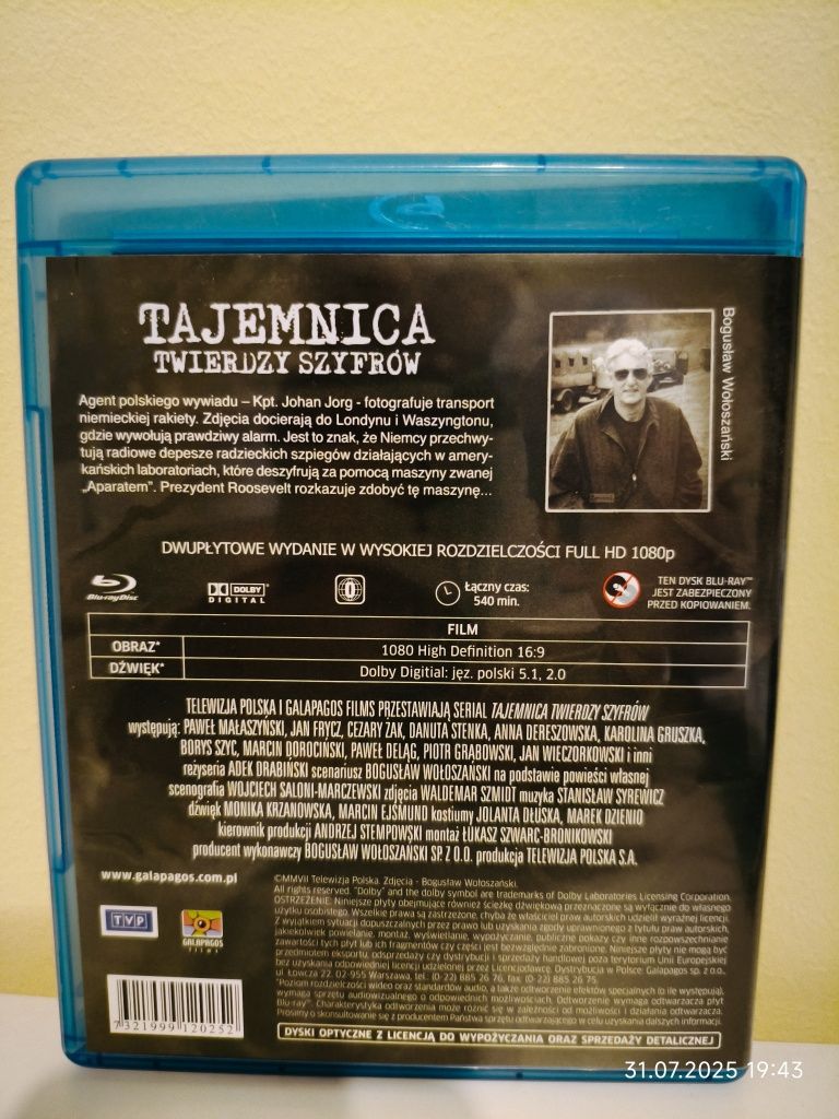 Tajemnica Twierdzy Szyfrów Blu ray