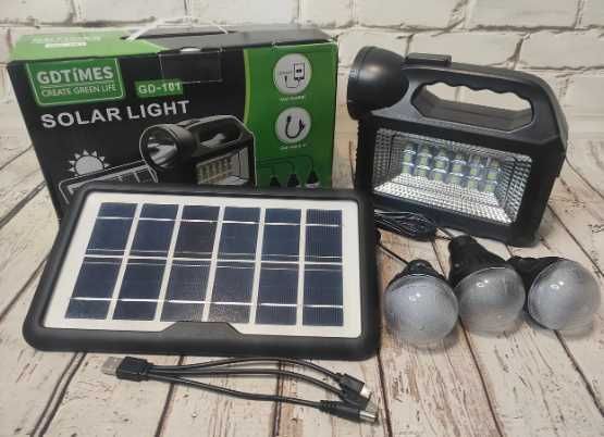 Аккумуляторный фонарь павербанк для блекауту / Лихтар з лампами