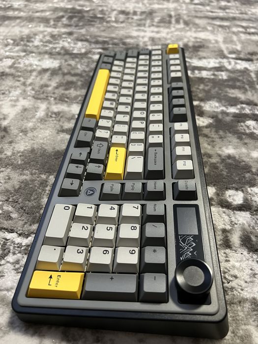 Механічна ігрова клавіатура AJAZZ АK980 - бездротова з RGB екраном