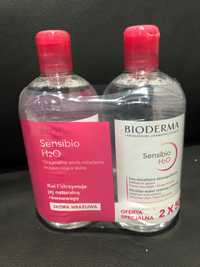 Bioderma Sensibio H2O. 2x500 ml Płyn Micelarny. OKAZJA !!! 1000 ml.