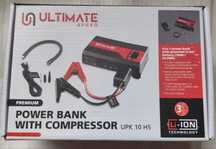 Booster rozruchu auta / Powerbank samochodowy z kompresorem