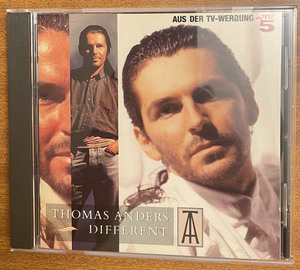 Thomas Anders Different cd wyd. Teldec 1989