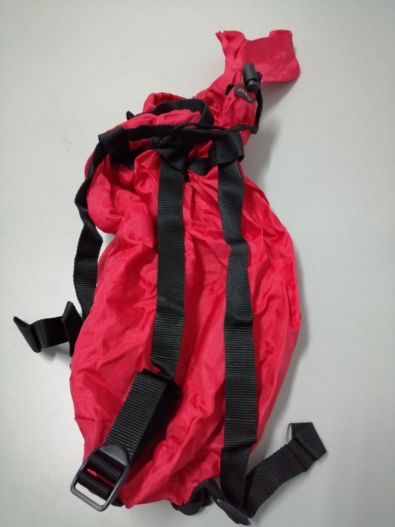 Saco compressor vermelho