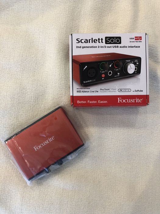 Scarlett 2-in/2-out 2nd generation