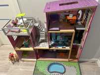 Domek dla Barbie KidKraft drewniany duży