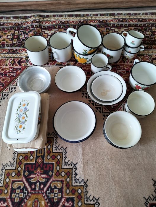 Посуда эмалированная и алюминиевая