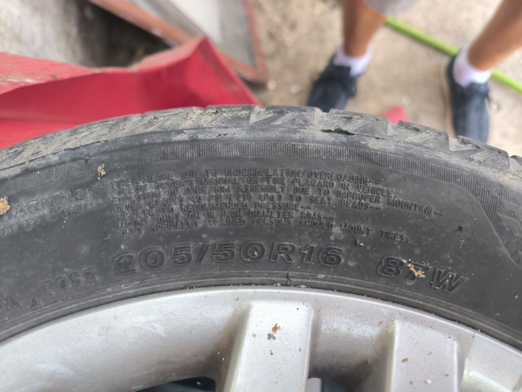 4 Jantes c/roda Ford 16'