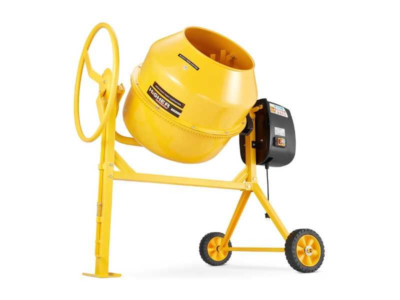 Betoniarka wolnospadowa mieszalnik HIGHER PROFESSIONAL 200L 230V 1500W