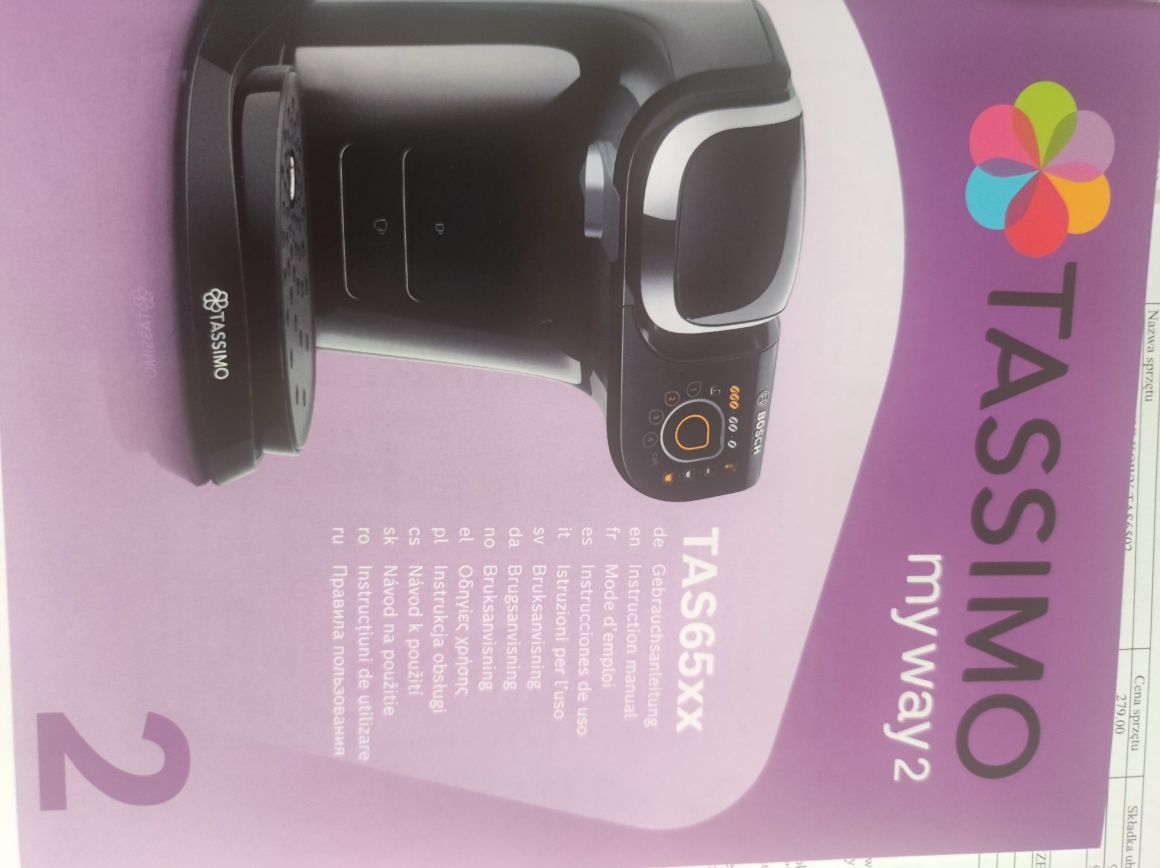 Ekspres do kawy Bosch Tassimo my way 2