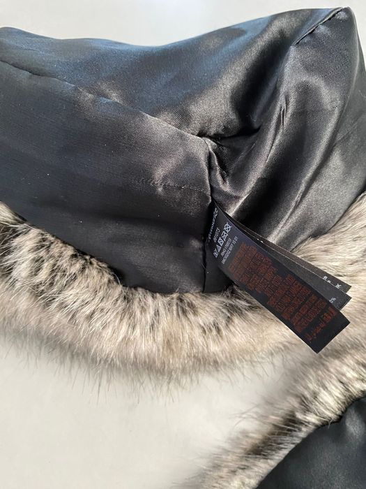 Conjunto gorro, luvas e gola de pelo