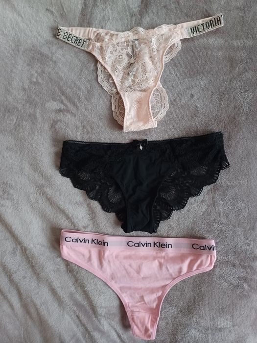 Majtki-figi stringi 3 pary .