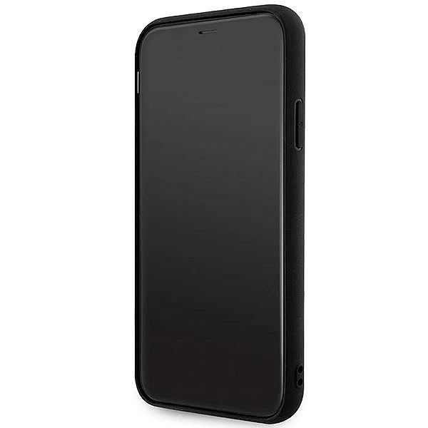 Etui Karl Lagerfeld Rubber Karl Head 3D na iPhone 11 / Xr - czarne