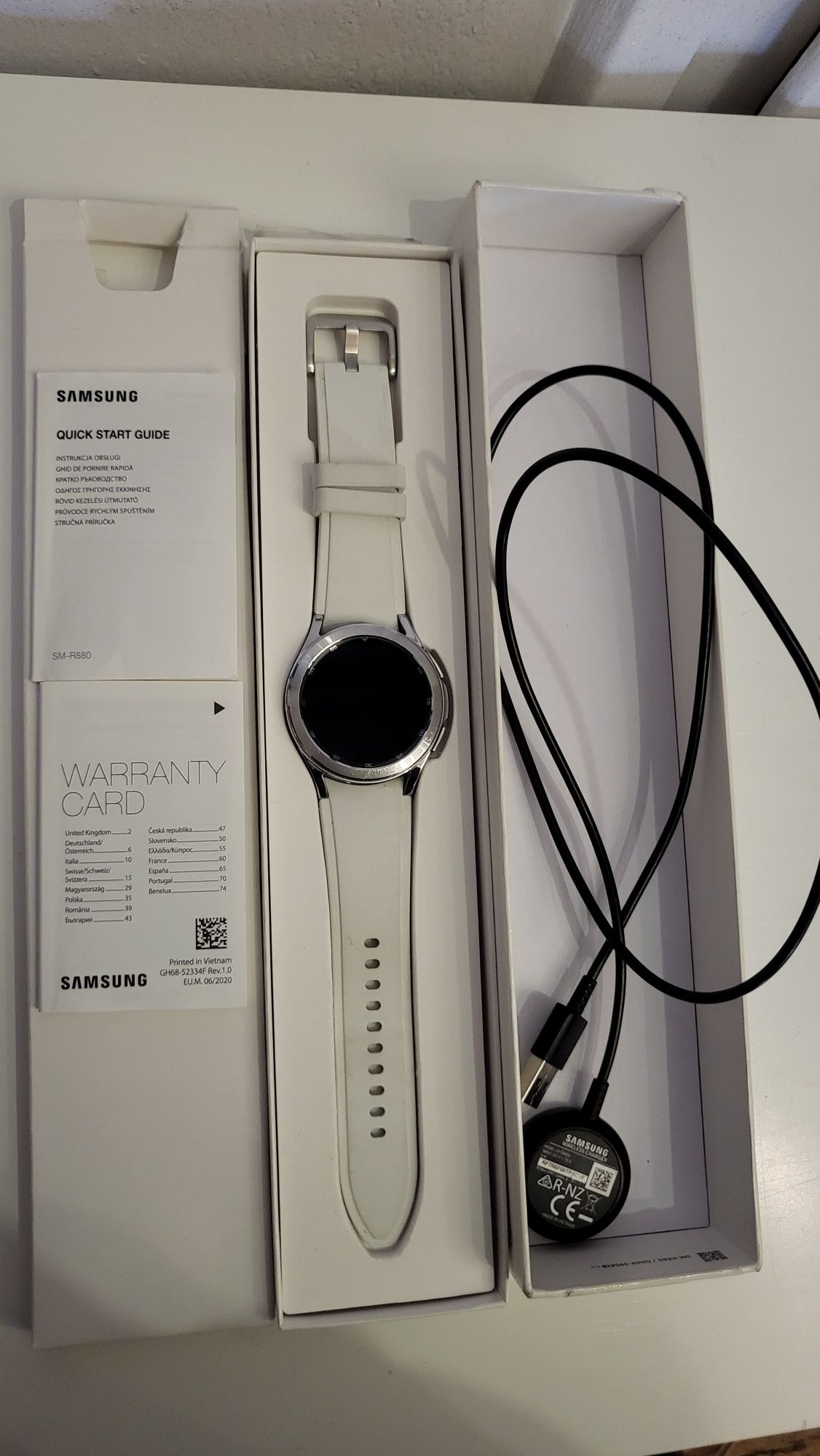Samsung Galaxy Watch 4 Classic White Biały